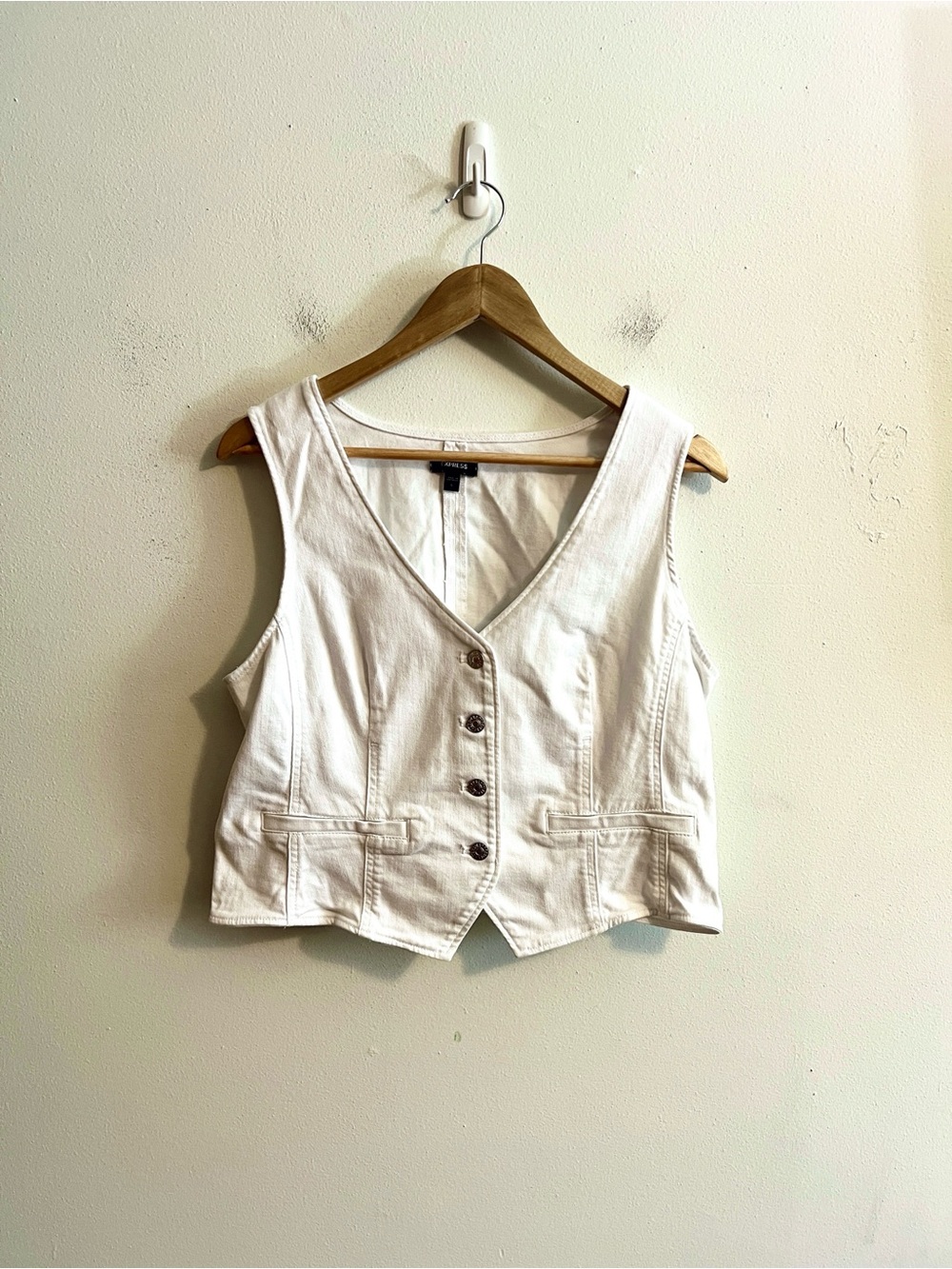 express denim style vest